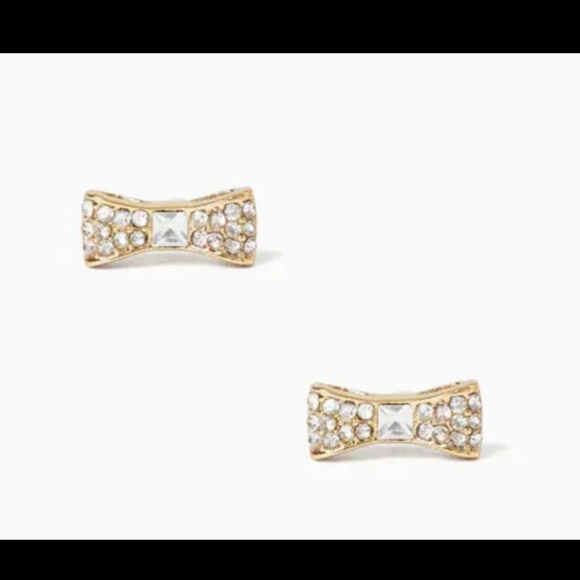 Kate Spade pave earings w/KS dust bag - Picture 3 of 5